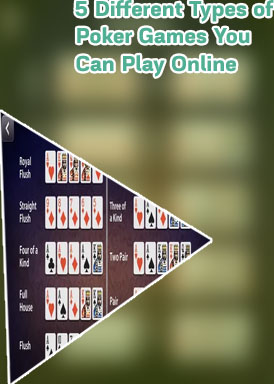 Different types of poker games