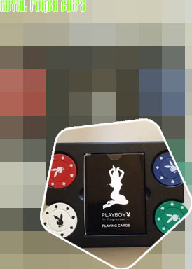 Playboy poker set
