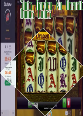 Slot garden no deposit bonus